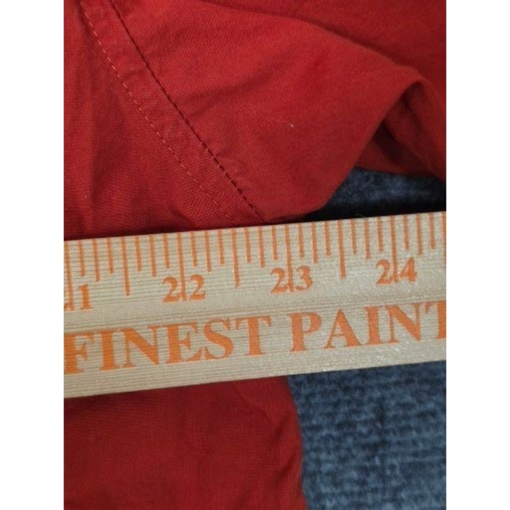 Columbia Mens Red Short Sleeve Fishing Shirt vented Back Button Up‎ Sz XL Casual - Picture 5 of 10